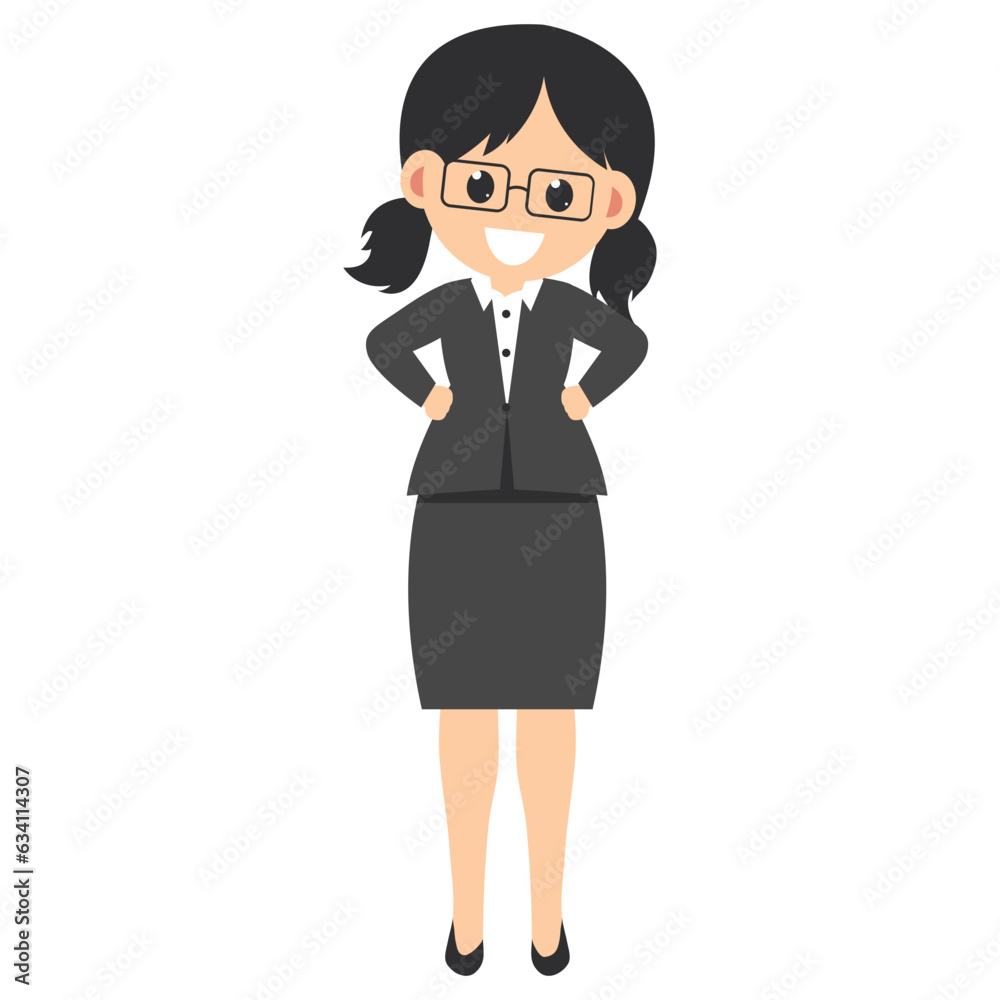 cute female teacher cartoon illustration cute female teacher cartoon illustration
