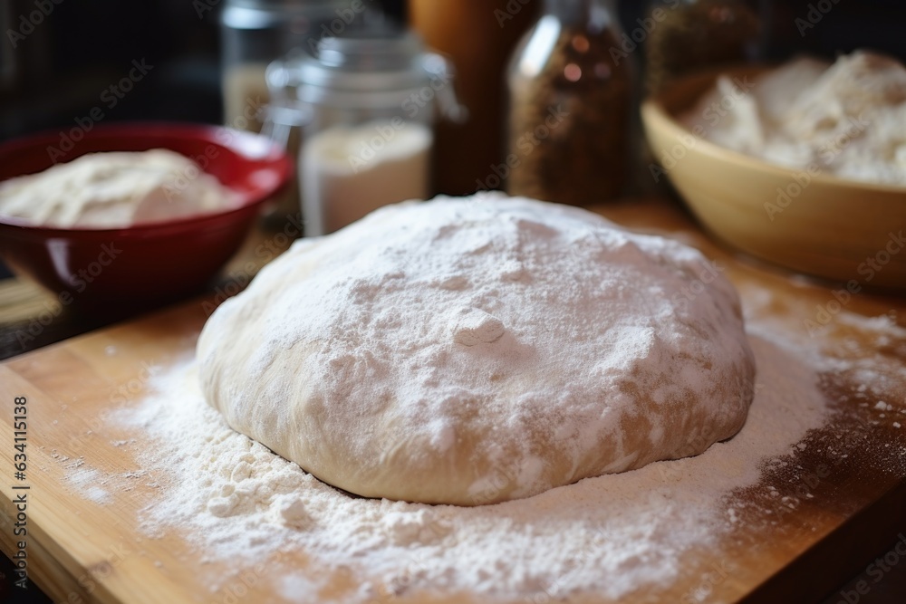 freshly kneaded dough for homemade pizza freshly kneaded dough for homemade pizza