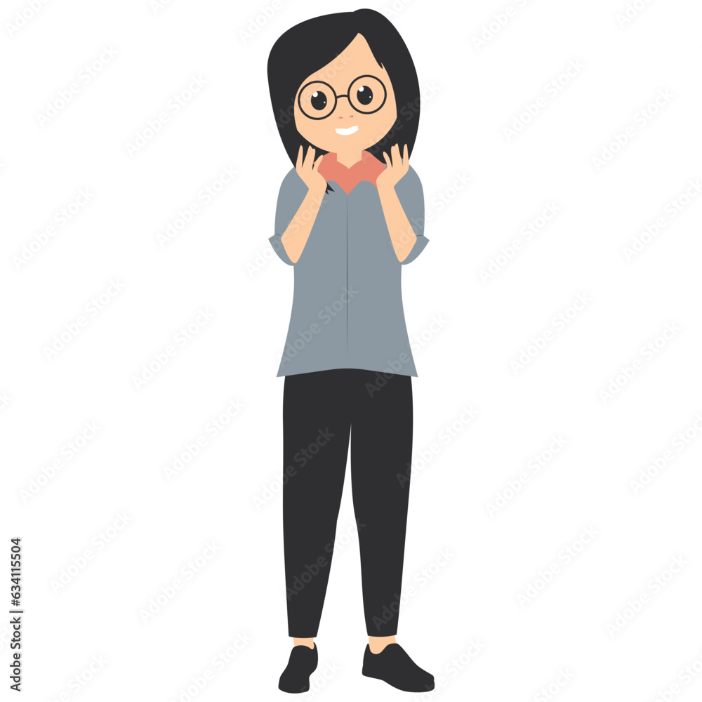 cute female teachercartoon illustration cute female teachercartoon illustration