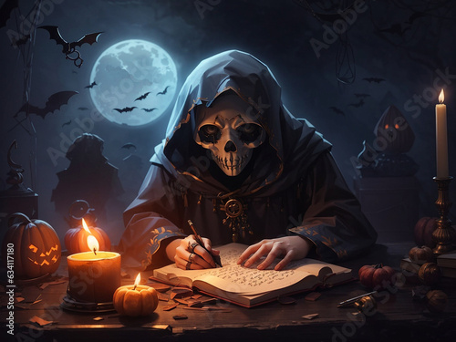 Write a spooky tale. Generative AI
