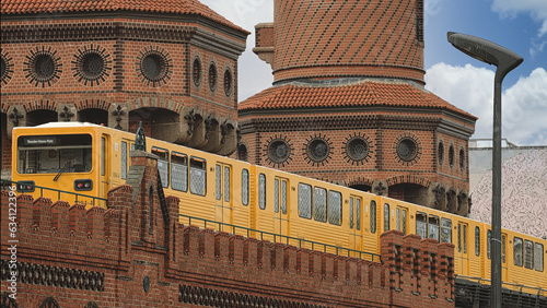 Berlin S-Bahn at Warschauer Str.