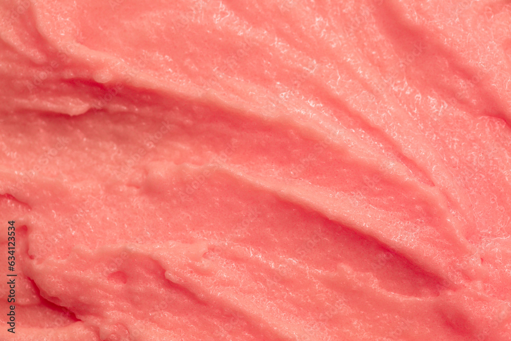 Berry yoghurt ice cream. Smoothies from fresh fruits and berries. Ice cream texture. Delicious sweet dessert close-up as a background. Berry yoghurt ice cream. Smoothies from fresh fruits and berries. Ice cream texture. Delicious sweet dessert close-up as a background.