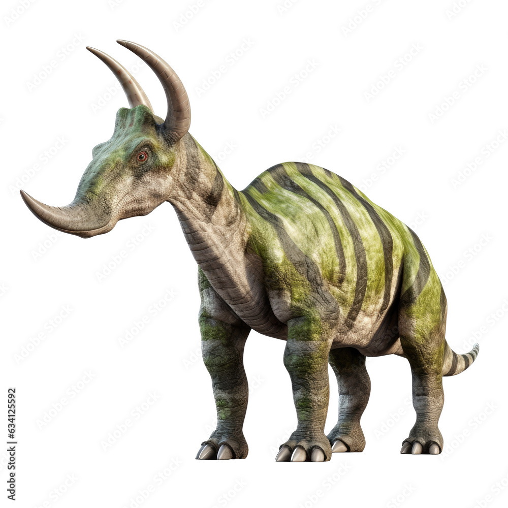 a Parasaurolophus dinosaur with shadow on transparent background including clipping path a Parasaurolophus dinosaur with shadow on transparent background including clipping path