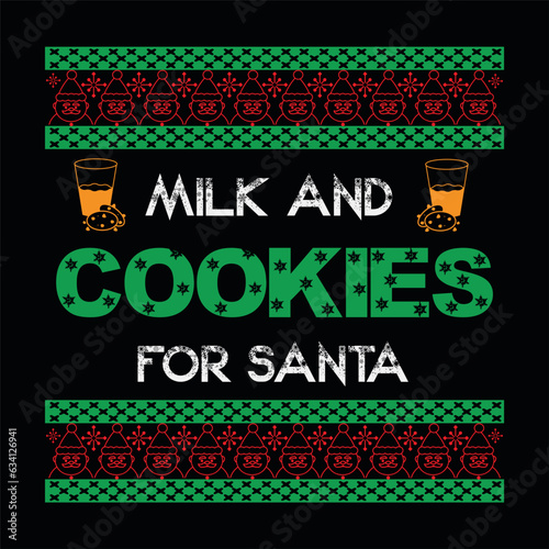 Milk and cookies for Santa (ID: 634126941)