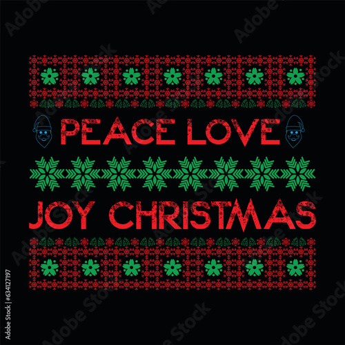Peace love joy Christmas (ID: 634127197)