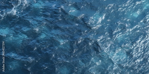 water surface with ripples texture background. ai generative