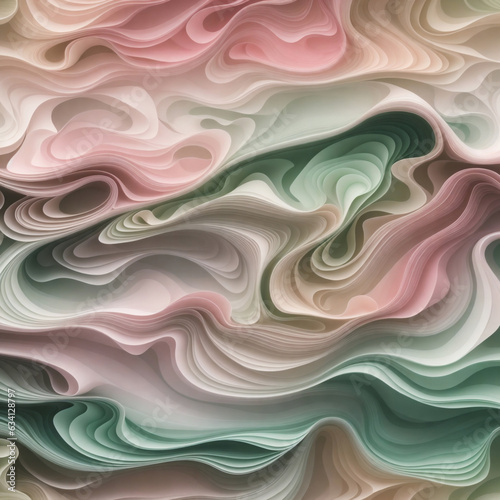 colorful original abstract background 3d waves