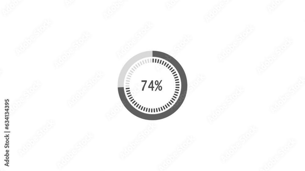 abstract circle loading bar animation 4k abstract circle loading bar animation 4k