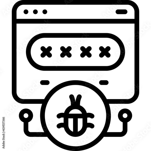 password hacking icon