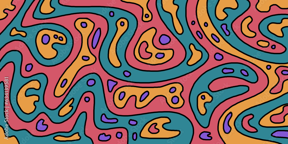 Colorful shape and movement concept, abstract background Colorful shape and movement concept, abstract background