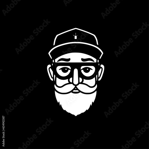 Papa | Minimalist and Simple Silhouette - Vector illustration