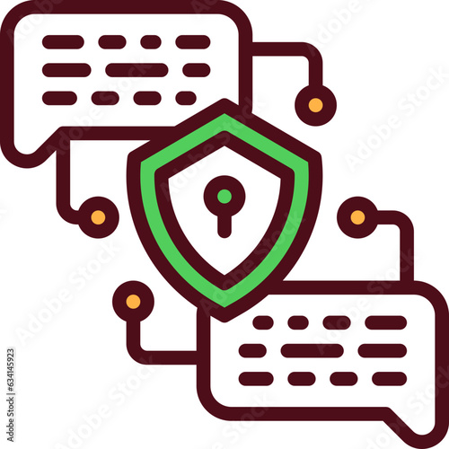 privacy chat icon