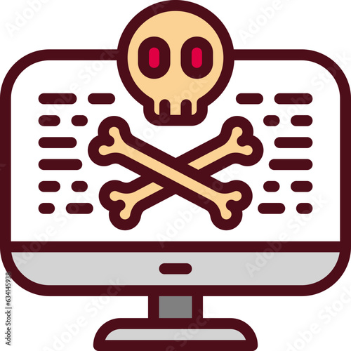 cyber attack icon