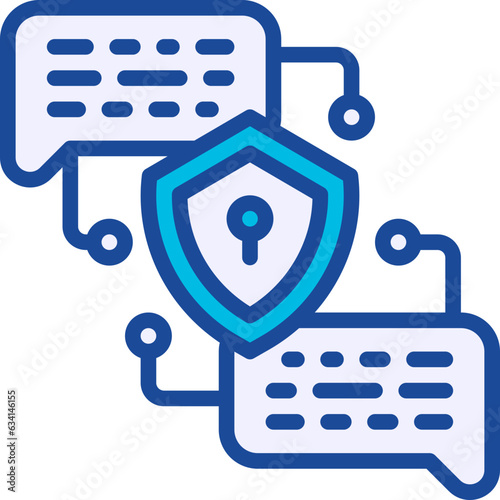 privacy chat icon