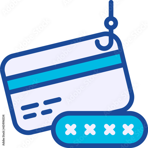 credit card hacking icon