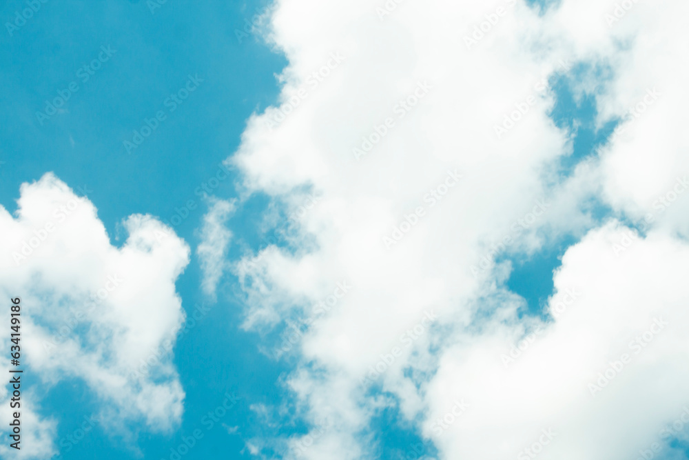 clear sky full of white clouds clear sky full of white clouds
