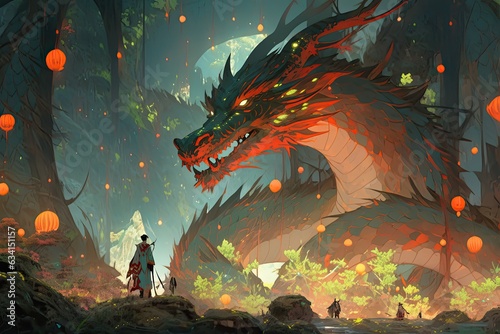 Enchanting 70s Fantasy Sci-Fi: Dragons, Wizards, and Mesmerizing Illuminated Installations