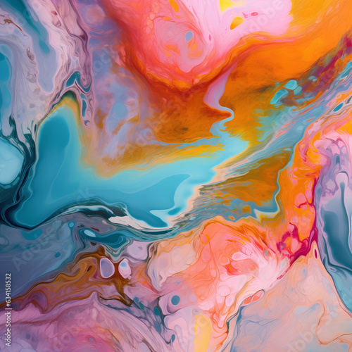 abstract fluid texture resembling swirling watercolors