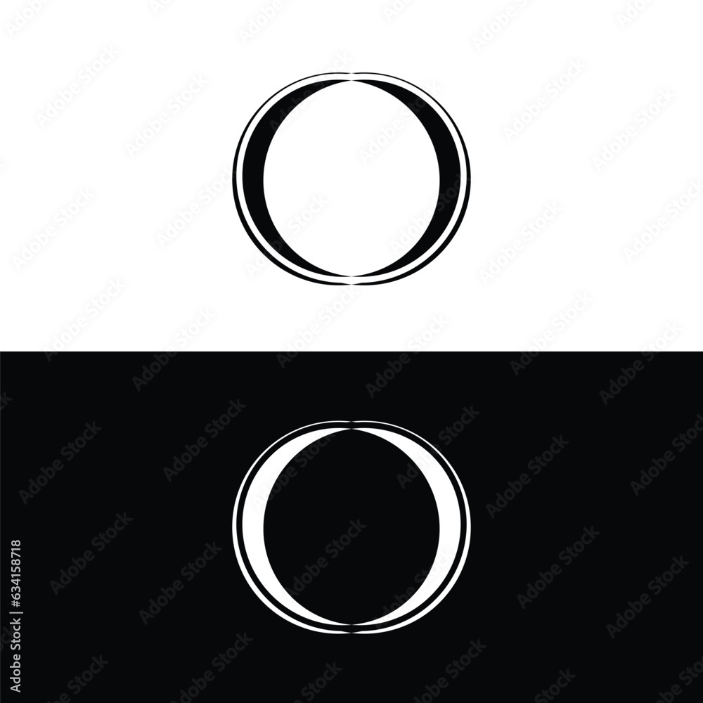Circle vector logo template design . Circle ellipse vector logo design Circle vector logo template design . Circle ellipse vector logo design