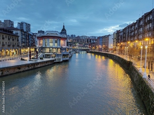 Atardecer en bilbao