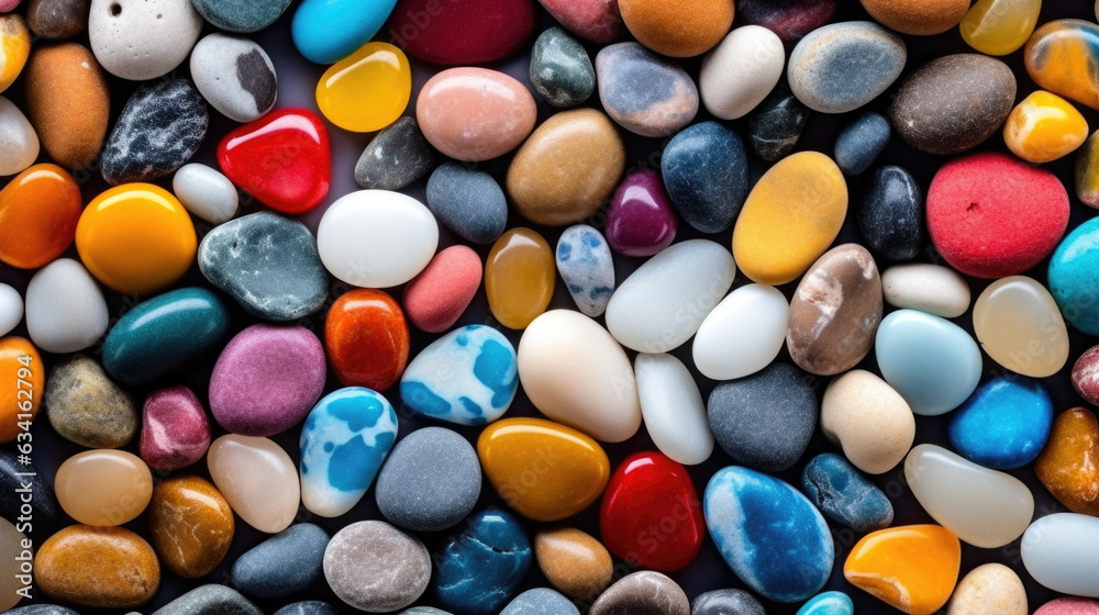 close up of colorful stones close up of colorful stones