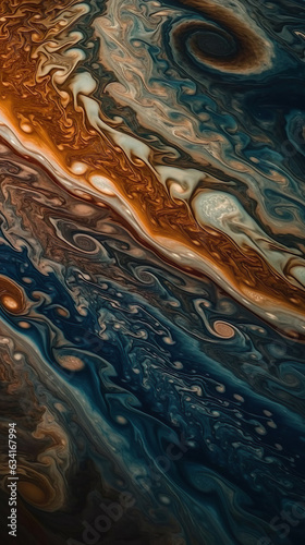 Jupiter-Inspired Color and Texture