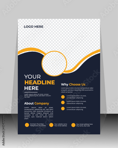 Creative Corporate & Business Flyer Brochure Template Design
