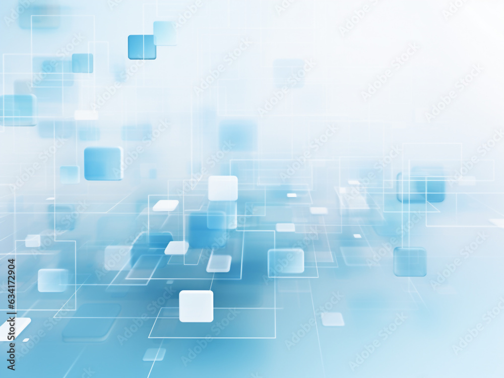 Blue digital background with technology-infused art and network design. Blue digital background with technology-infused art and network design.