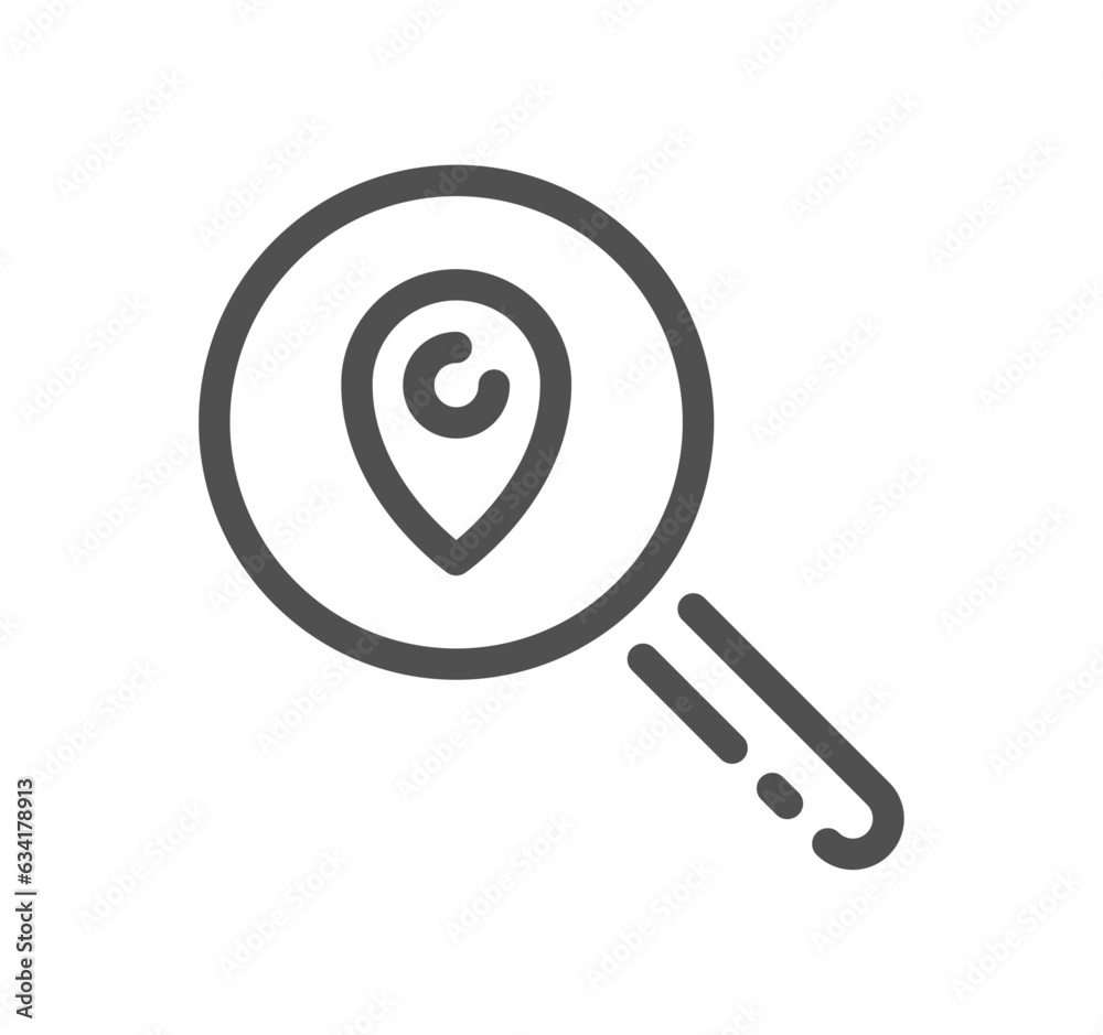 Search related icon outline and linear vector. Search related icon outline and linear vector.