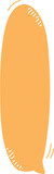 speech bubble balloon yellow color icon sticker memo keyword planner text box banner, flat png transparent element design