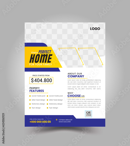 Real Estate Flyer Design, Real Estate Flyer Template, If you are real-estate agent, realtor, or company that want eye-catching, professional, clean designed flyers