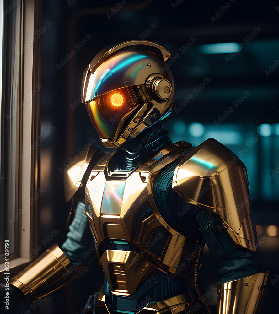robot cyborg warrior robot cyborg warrior