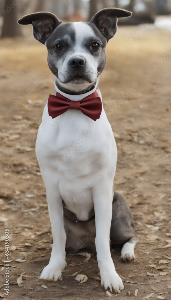bow tie dog