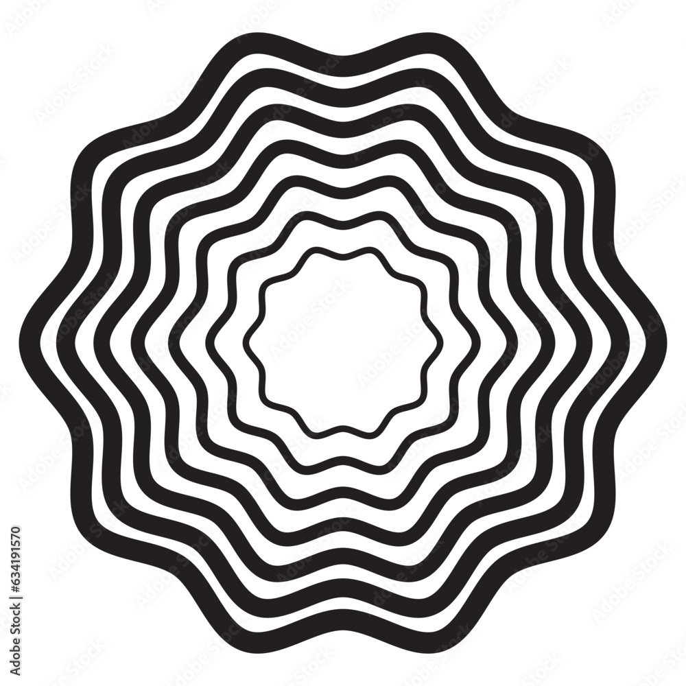 Abstract Warped Shape Abstract Warped Shape