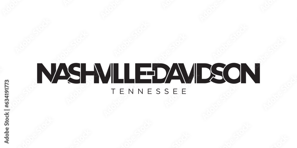 Nashville, Tennessee, USA typography slogan design. America logo with graphic city lettering for print and web. Nashville, Tennessee, USA typography slogan design. America logo with graphic city lettering for print and web.
