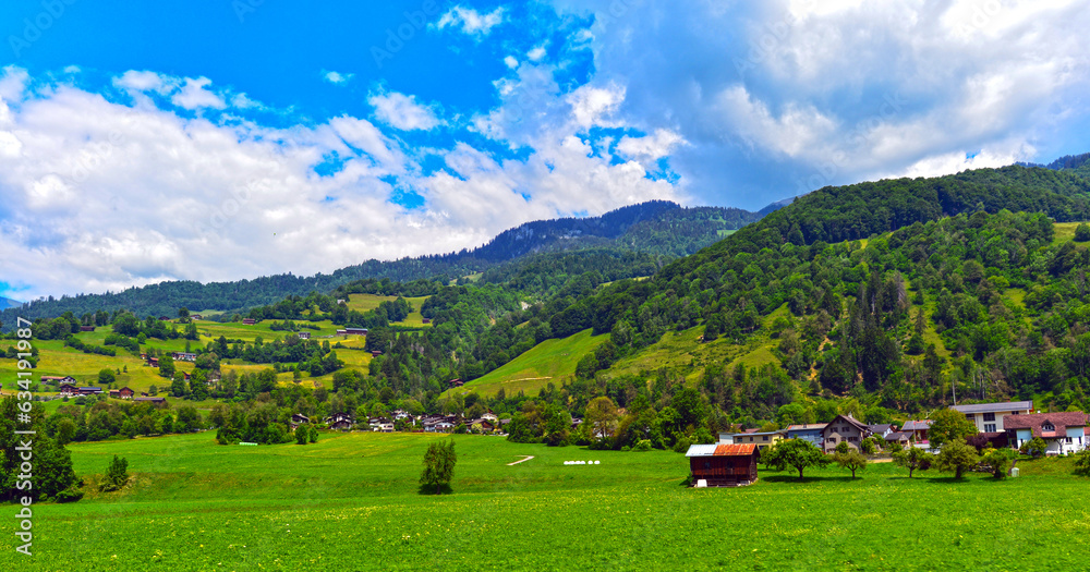 Gemeinde Schiers in der Region Prättigau/Davos, im Schweizer Kanton Graubünden. Gemeinde Schiers in der Region Prättigau/Davos, im Schweizer Kanton Graubünden.