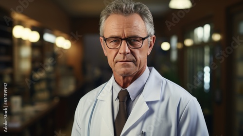A Portrait of a Male Doctor