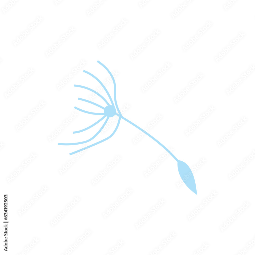 Dandelion Logo, Vector Plant Dandelion flower, Design Icon Template Dandelion Logo, Vector Plant Dandelion flower, Design Icon Template