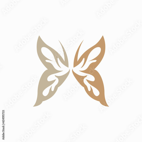 Butterfly Logo  Animal Design With Beautiful Wings  Decorative Animals  Product Brands
