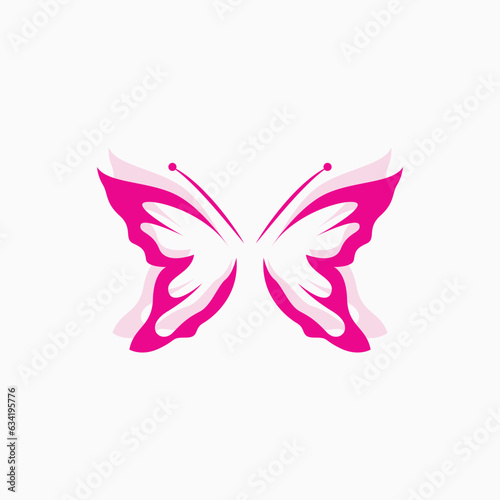 Butterfly Logo, Animal Design With Beautiful Wings, Decorative Animals, Product Brands