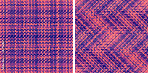 Plaid texture background of vector textile check with a fabric tartan seamless pattern.