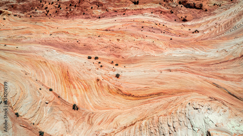 Photography Coyote Butts Colorful Layered Red Rock Sediment