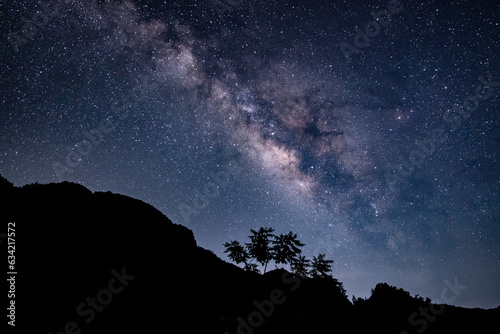 Stargazing; Milky Way, Changqi Town, Chishui City, Guizhou Province, China. Moon Lake Scenic Resort of Chishui. Hong-Chuan Yan © youli zhao