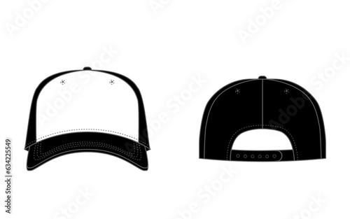 Blank Baseball Cap Vector Design