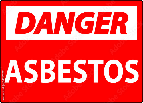 Asbestos Danger Signs Asbestos Hazard Area Authorized Personnel Only