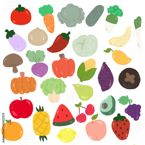 fruits and vegetables