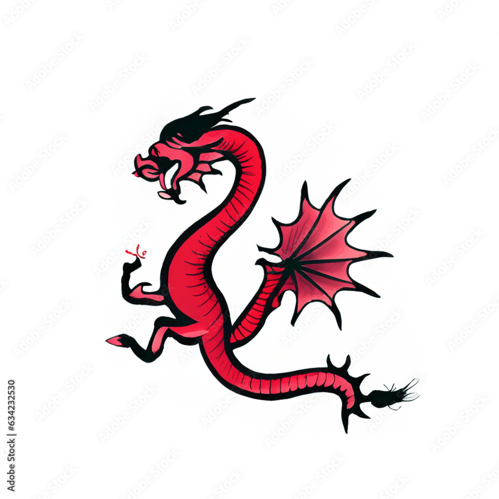 Obraz premium めでたい干支の龍