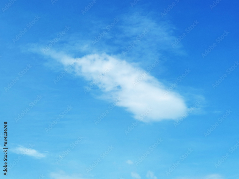 blue sky with clouds