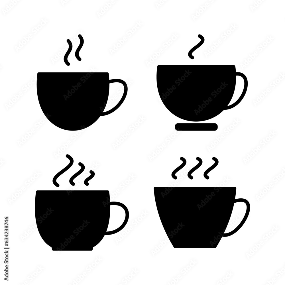 Cup coffee icon vector. coffee cup icon. mug Cup coffee icon vector. coffee cup icon. mug