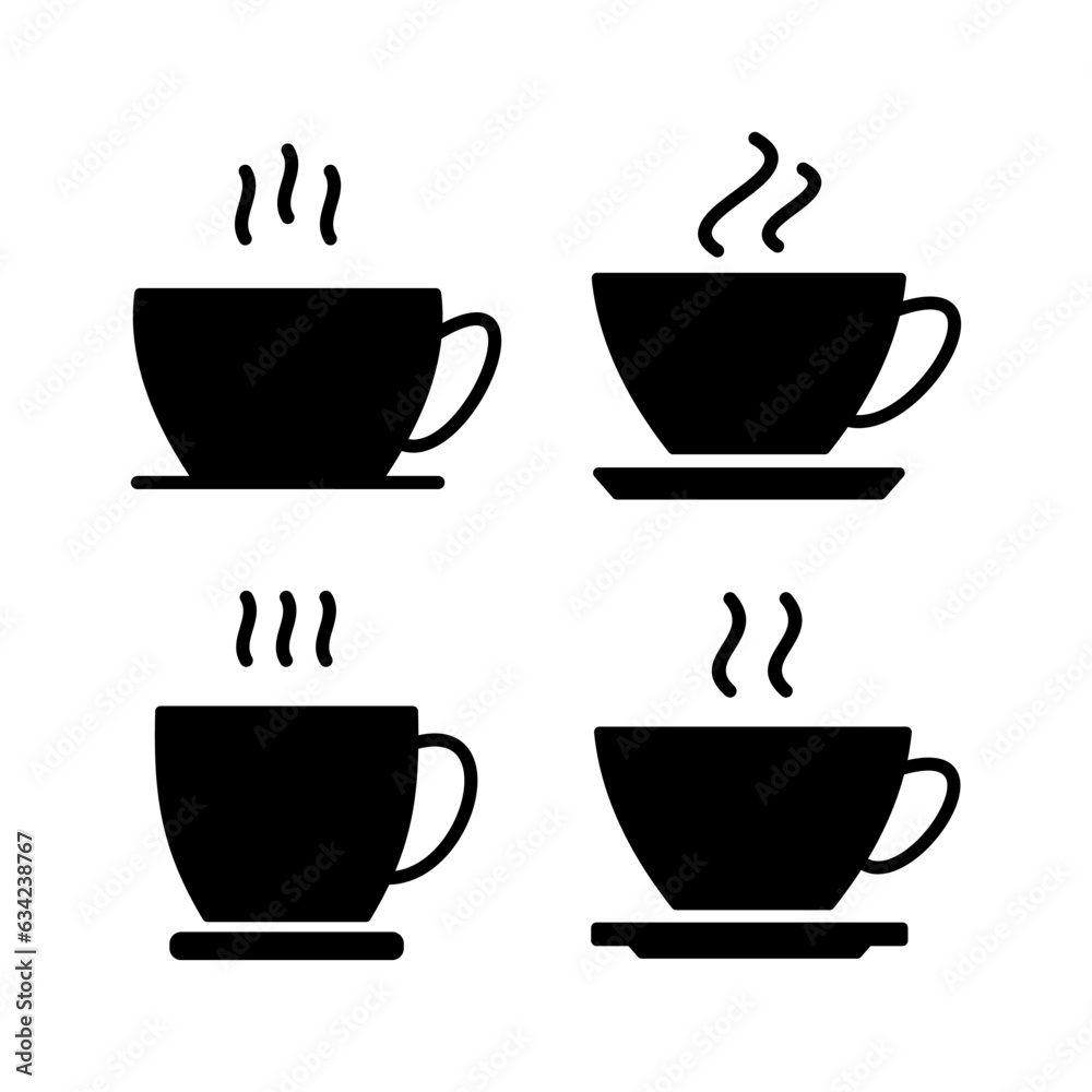 Cup coffee icon vector. coffee cup icon. mug